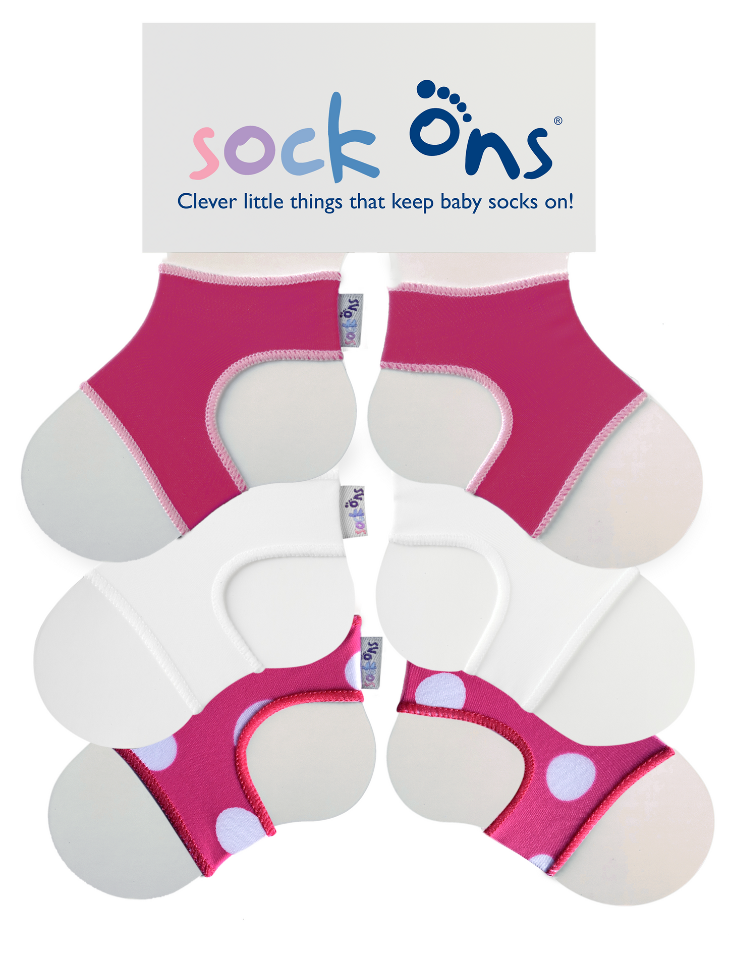 3pk Full Sock Ons Collection 24