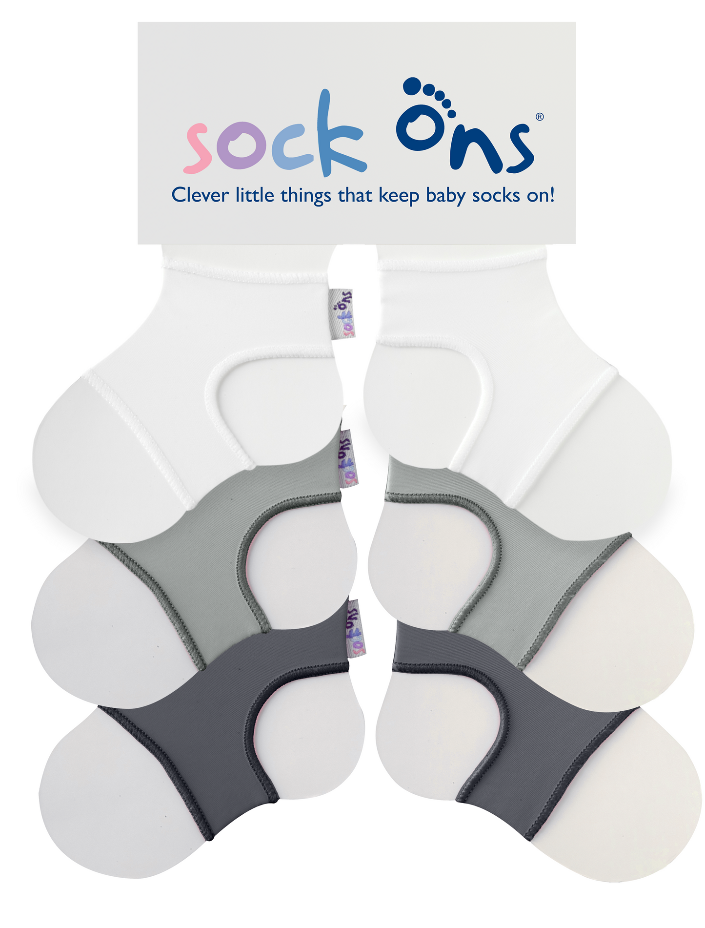 3pk Full Sock Ons Collection 24