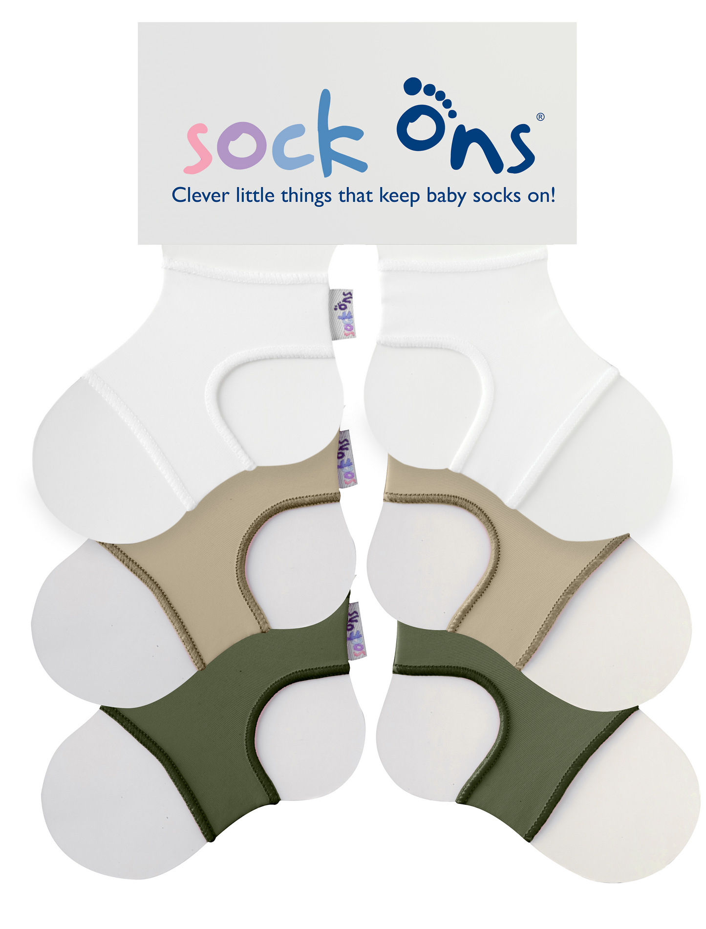 3pk Full Sock Ons Collection 24