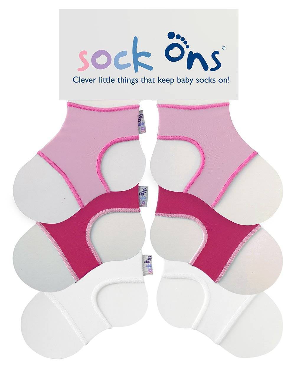 3pk BW Sock Ons Multi Pack SAVE!