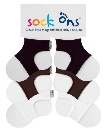 Image of 3pk Colour Sock Ons Multi Pack SAVE!