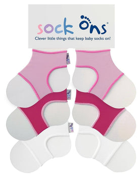 3pk Sock Ons Multi Pack SAVE