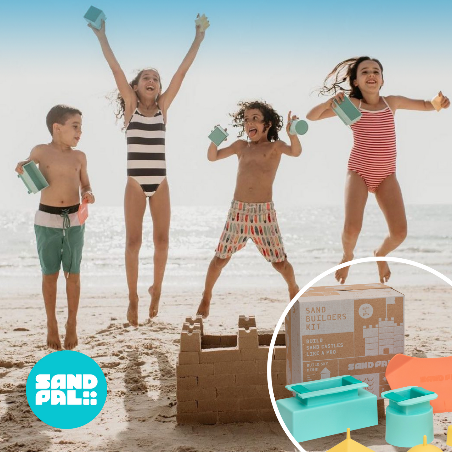 Sand Castle Building Kit 4