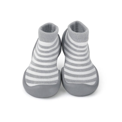 Step Ons Crawling, Cruising, Pre-Walking Baby Sock Shoe Blue