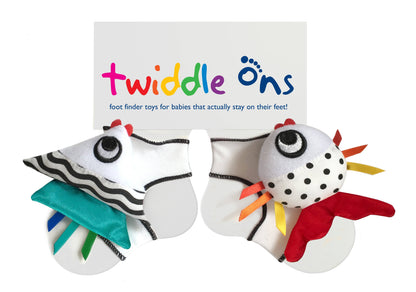 Twiddle Ons Foot Discovery Rattle Toys